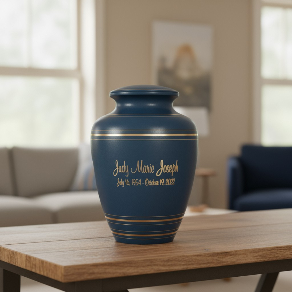 Wedgewood Brass Adult Urn