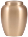 Clarity Gold Brass Adult Urn