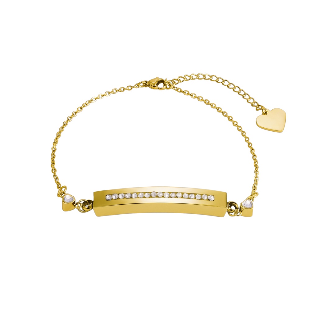 Gold Crystal Bracelet
