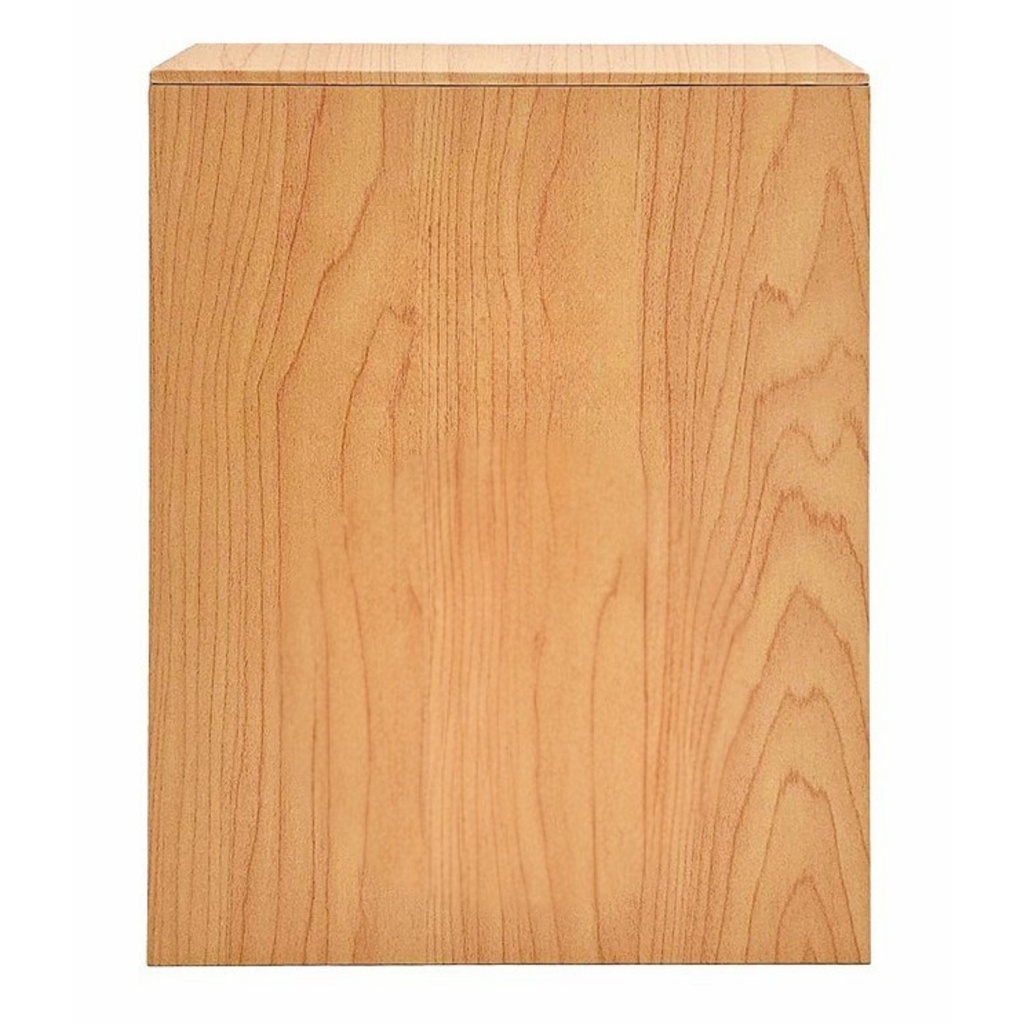 Light Brown Simplicity MDF Veneer Adult Urn